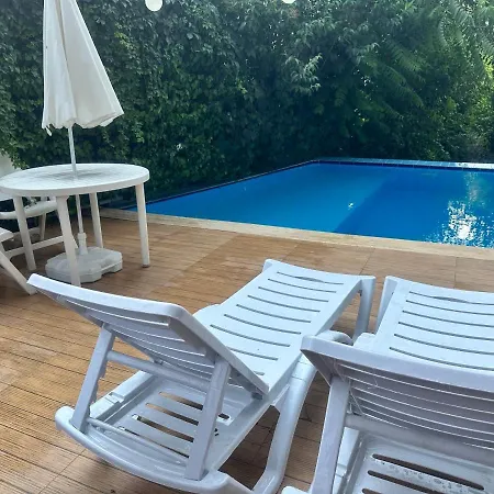 Villaras Garden Antalya Oezel Havuzlu Full Esyali *